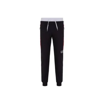 EMPORIO ARMANI EA7 SS24 Cargo Pants Men's White Black