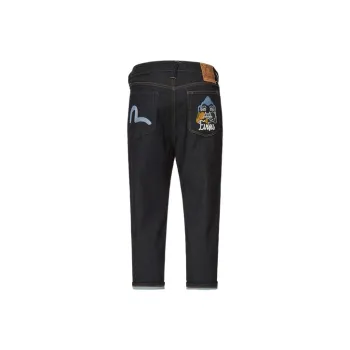 EVISU Jeans Men Denim Blue