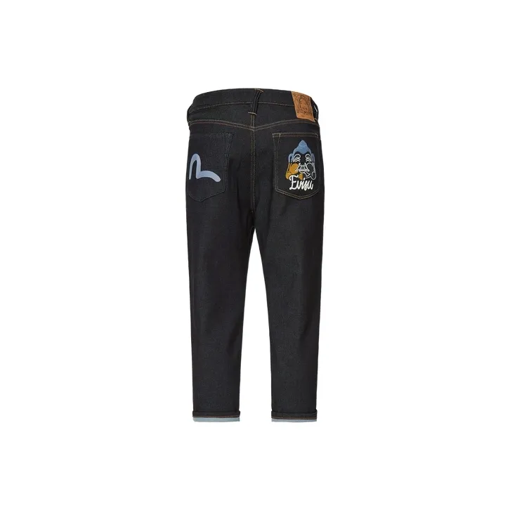 EVISU Jeans Men Denim Blue-0