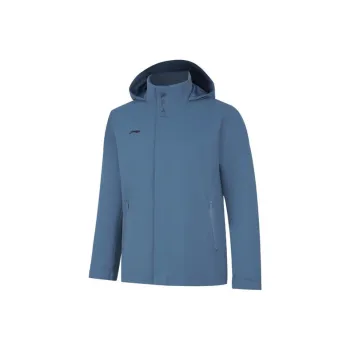 LiNing Jackets Coats Men's Rain Curtain Blue