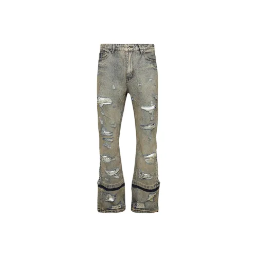 Who Decides War Jeans Men's Gray Blue