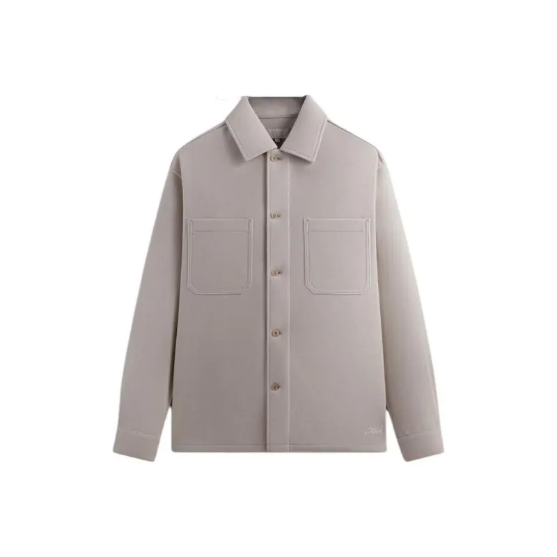 KITH Felted Jersey Ace Buttondown-0