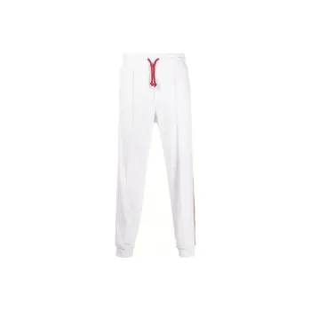 Brunello Cucinelli SS23 Sweatpants Men's Gray White