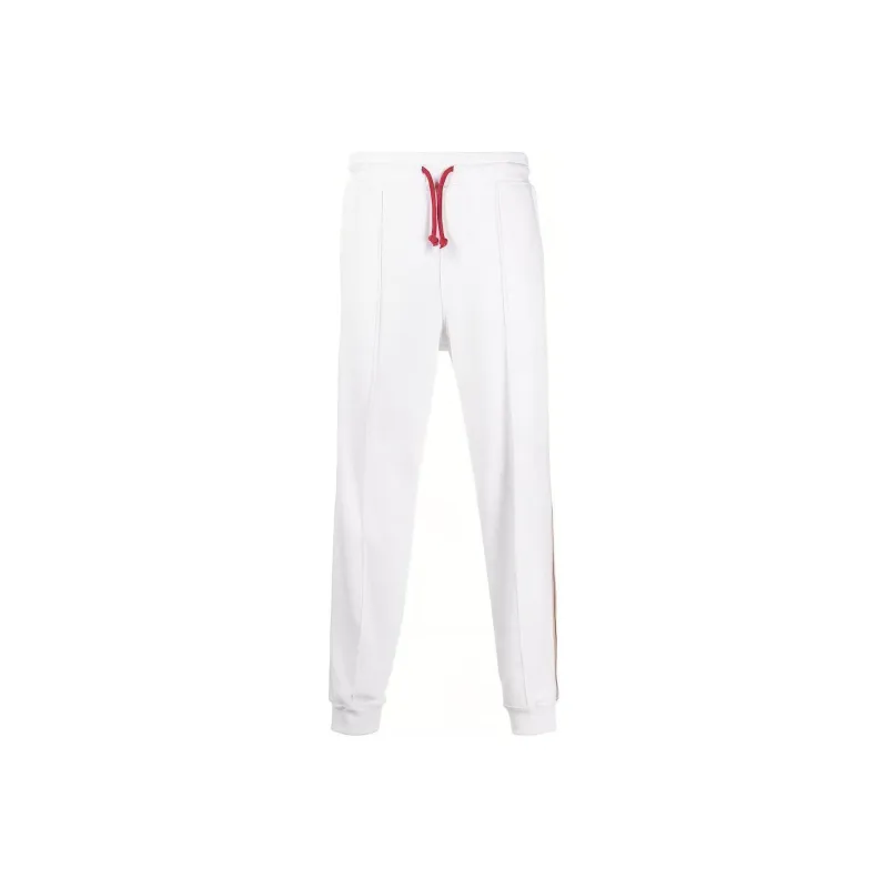 Brunello Cucinelli SS23 Sweatpants Men's Gray White-0