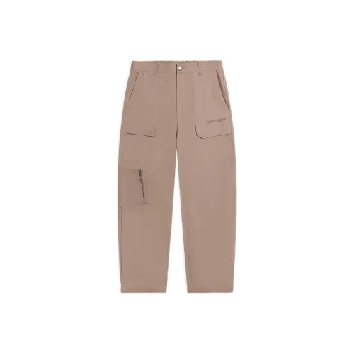 LiNing CF Casual Pants Unisex Ginger Bread Brown