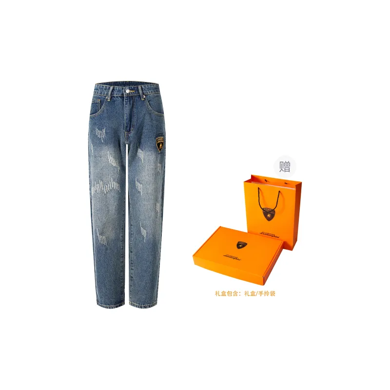 Automobili Lamborghini Jeans Unisex Dark Blue-5