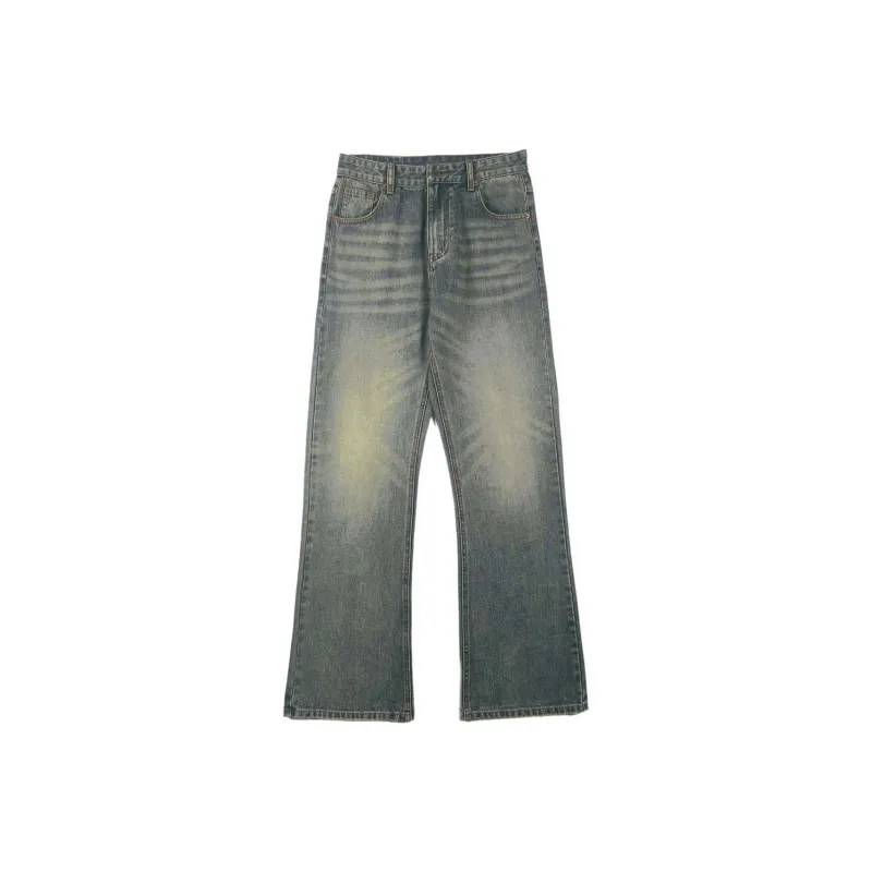 FISHGALAXY Jeans Unisex Vintage Blue-0
