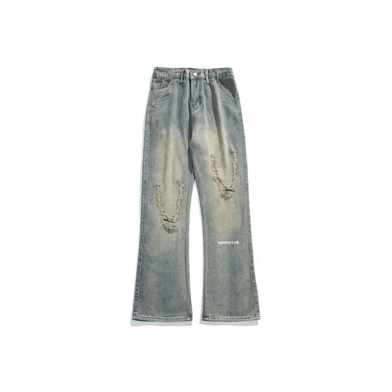 HOZZS Jeans Unisex Blue-0