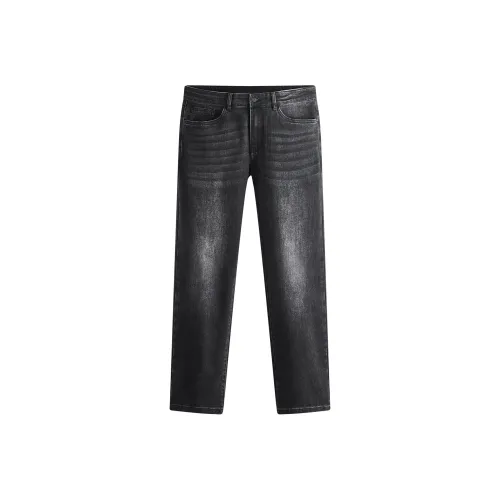 Dance With Wolves Jeans Men's Black Gray