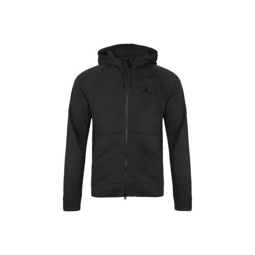 Jordan ASWings JSW FLEECE FZ Jackets Coats Men's Black