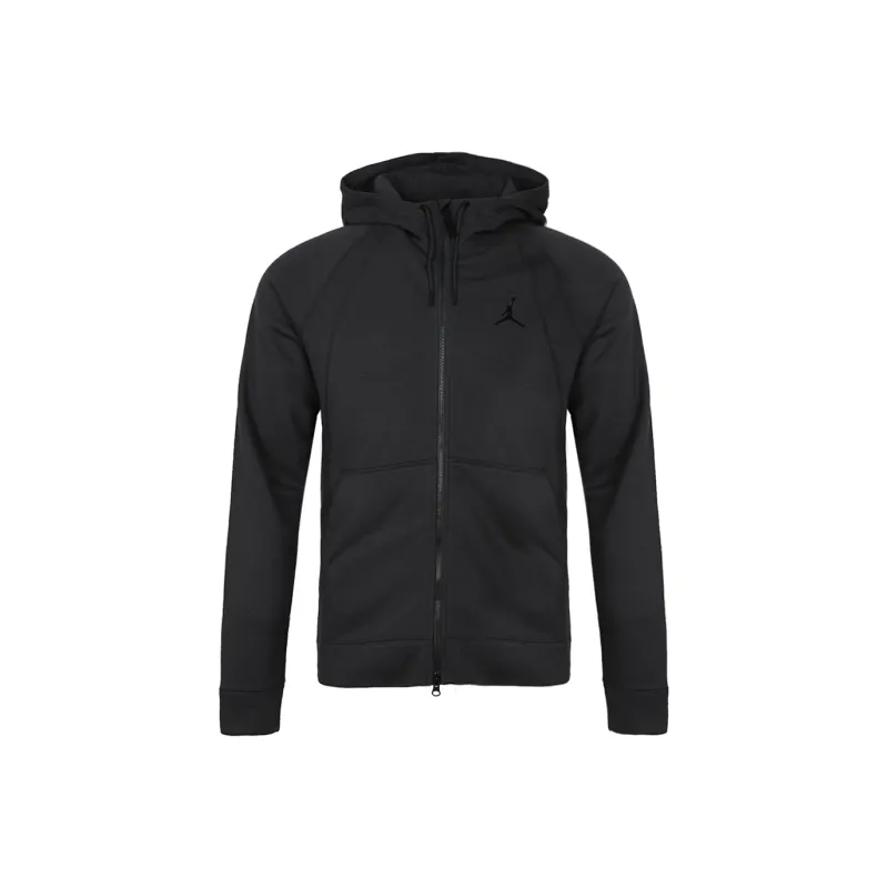 Jordan ASWings JSW FLEECE FZ Jackets Coats Men's Black-0