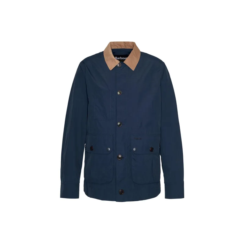 BARBOUR Denby Casual Jacket Jackets Coats Men's Marine Blue-0