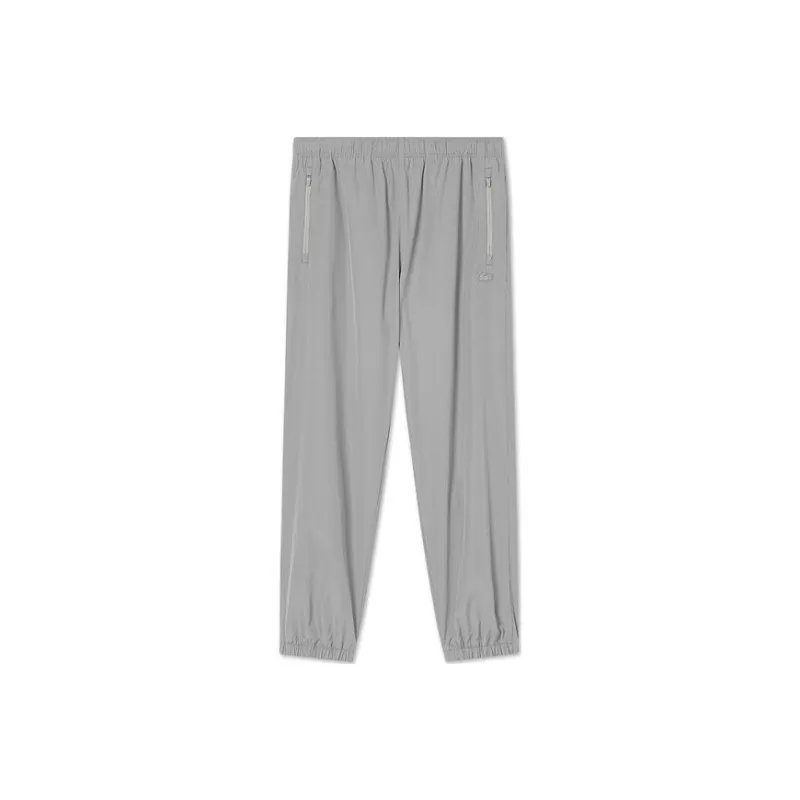 LACOSTE Knitted Sweatpants Men Gray-0