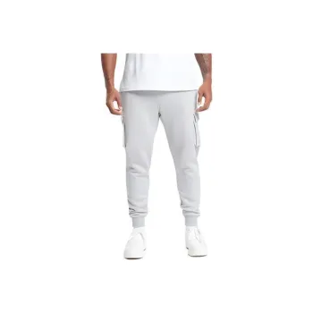 GYMSHARK CREST Cargo Pants Men's Light Gray Mudstone