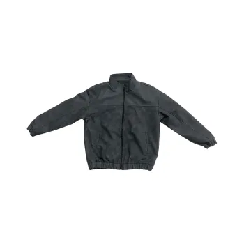 H2P Long Sleeved Jacket Unisex Black Gray