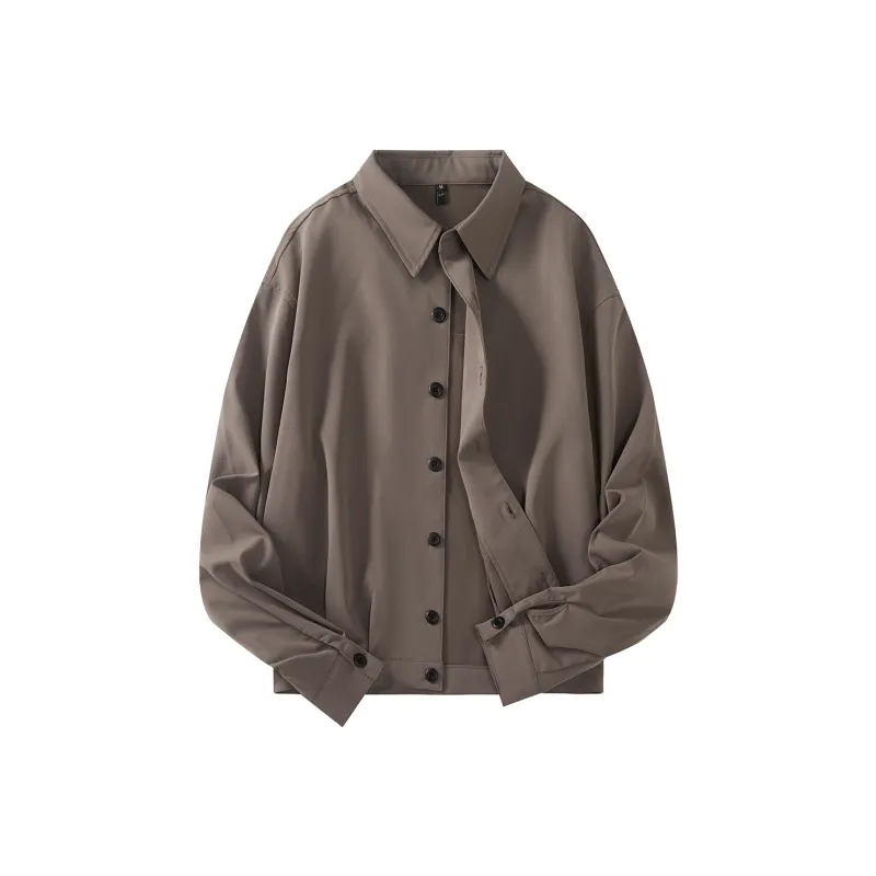 DKPD Spring And Autumn Jackets Coats Unisex Dark Khaki-0