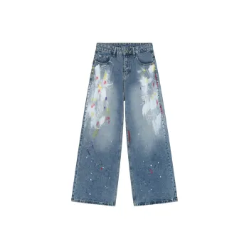 Voguo Relay Wide Leg Jeans Unisex