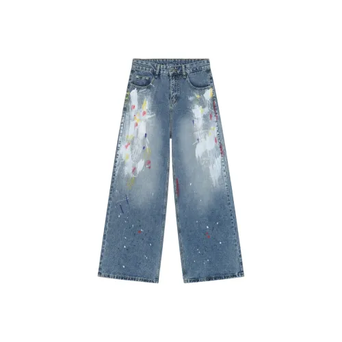 Voguo Relay Wide Leg Jeans Unisex