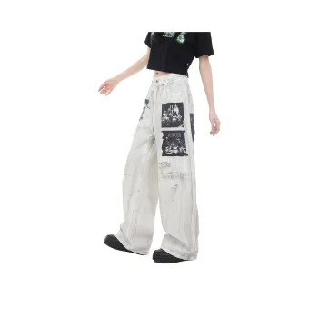 Beam Mix With Kimchi Jeans Unisex White