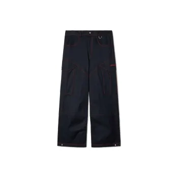 OFF WHITE Button Detailed Wide Leg Pants
