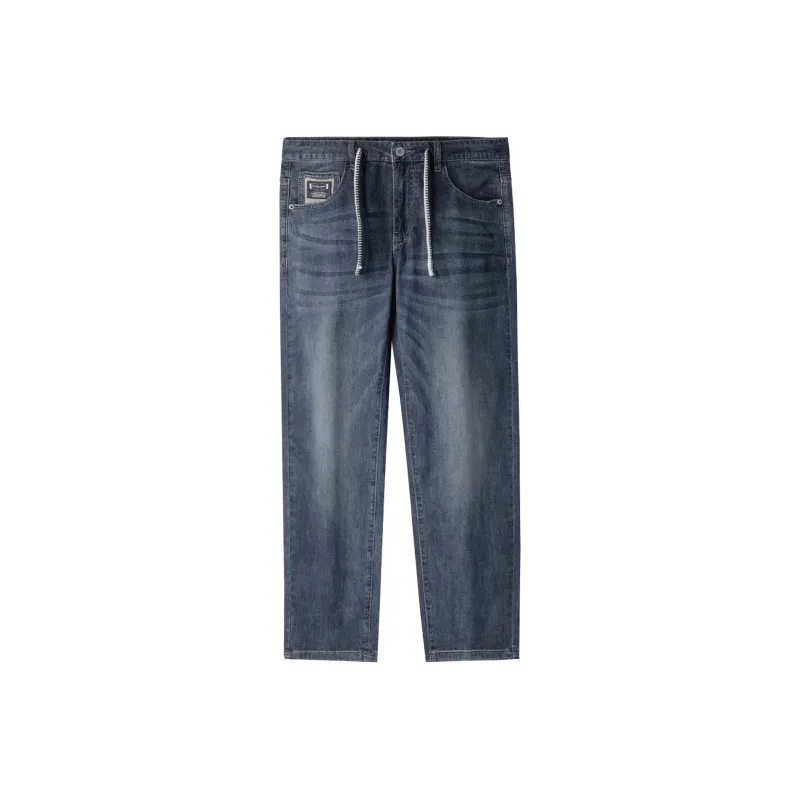 HLA Jeans Men Blue Gray Denim Gradient Medium 27-0