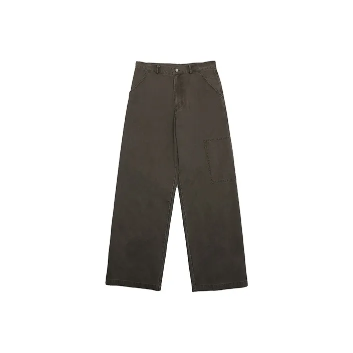 COUNTRY MOMENT Cargo Pants Unisex Dark Brown-0