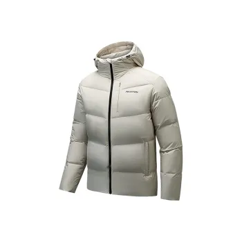 Anta Down Jacket Men's Oatmeal Gray