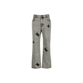 YLDP Jeans Unisex Gray