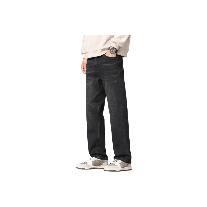 Tonlion Jeans Men Black-0