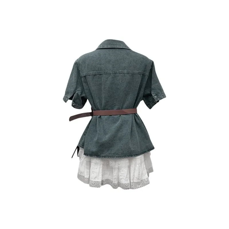 HUINIAN Two Piece Skirt Sets Women's-1