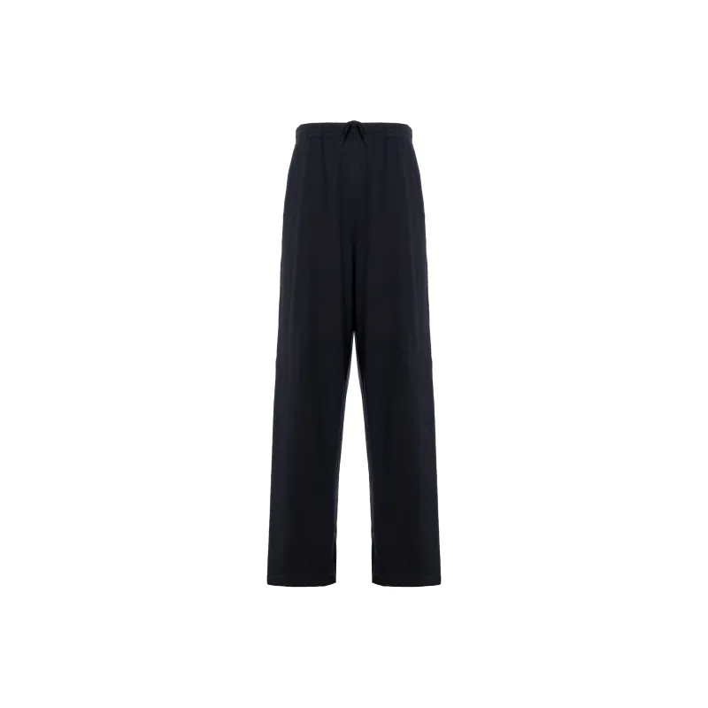 Balenciaga SS23 Knitted Sports Pants Loose Fit Style Men's Black-0