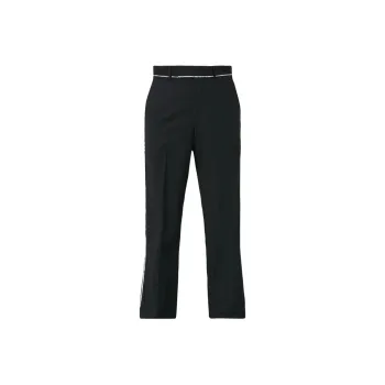 AMIRI Crystal Trim Tailored Kick Flare Jean