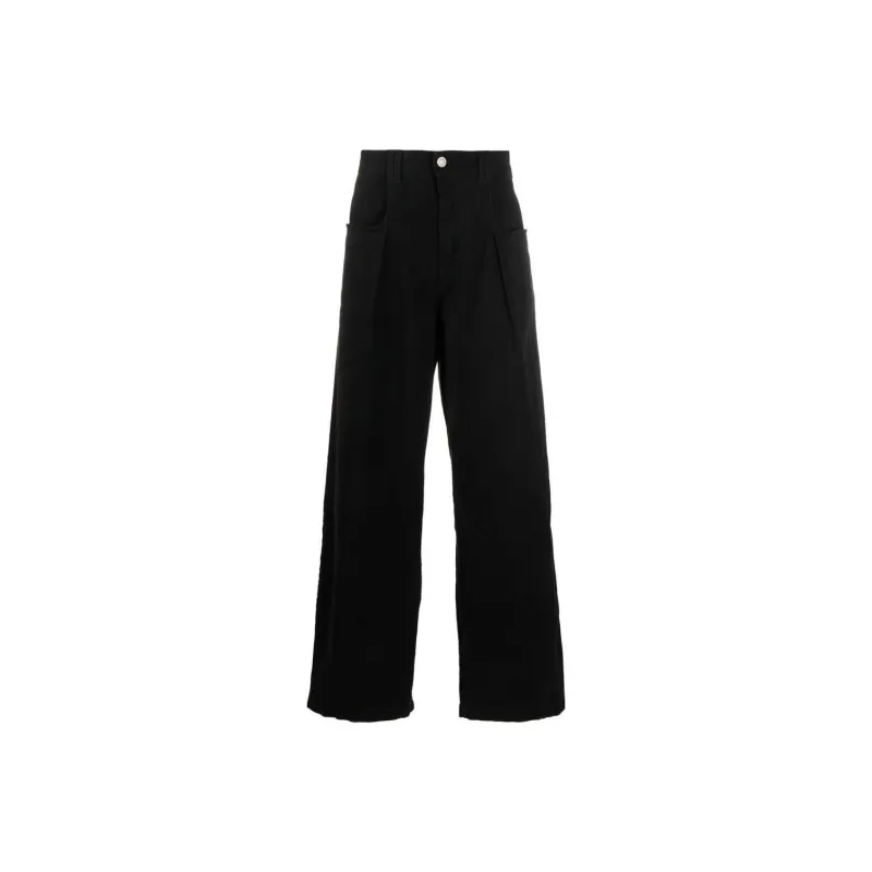 ISABEL MARANT Lemony Wide-leg Jeans-0