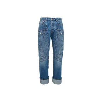 Alexander McQueen Mid rise Straight leg Jeans