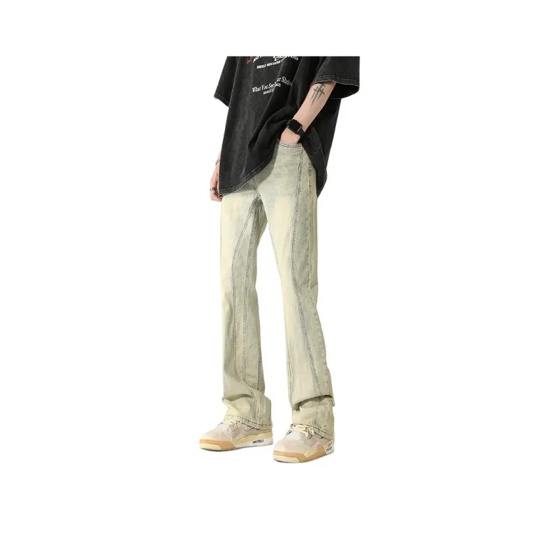 IJRJ Jeans Unisex Yellow Mud-0
