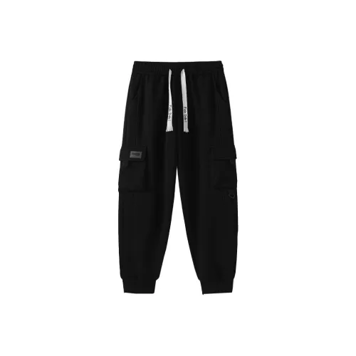 JCUI Cargo Pants Unisex Black