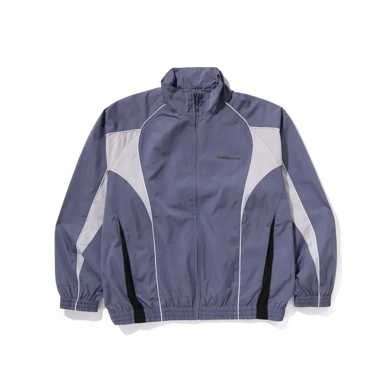 Bape Bathing Ape Logo Nylon Track Jacket-3