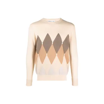 BALLANTYNE Roll-Neck Knitted Jumper