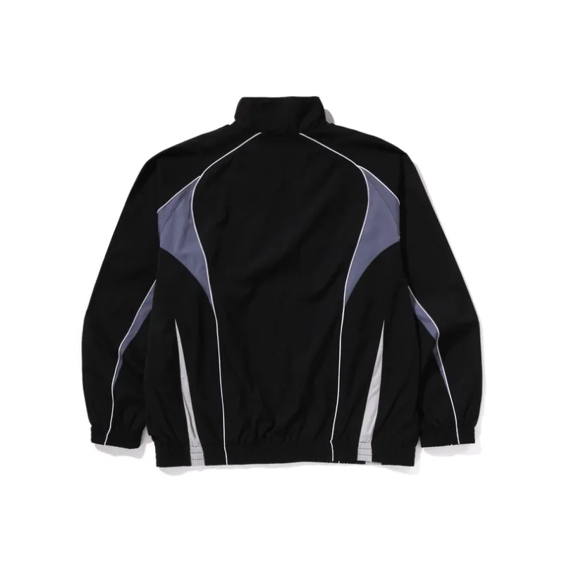 Bape Bathing Ape Logo Nylon Track Jacket-0