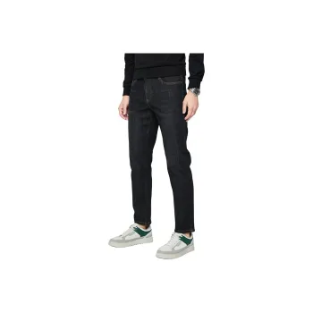 Dance With Wolves Jeans Men's Navy Blue