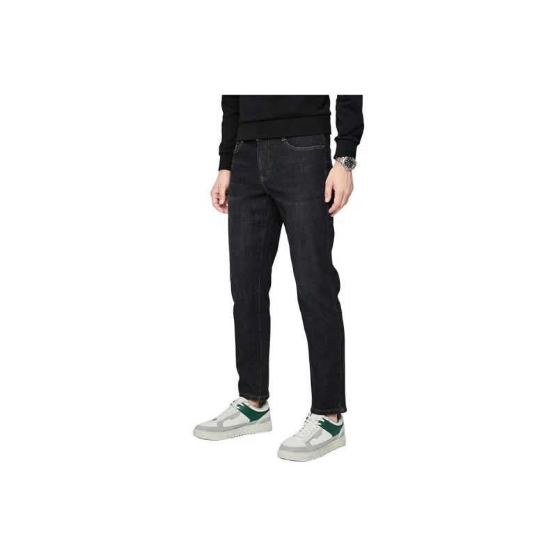 Dance With Wolves Jeans Men's Navy Blue-0