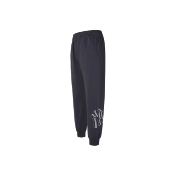 MLB New York Yankees Knitted Sweatpants Unisex Charcoal Wood Gray