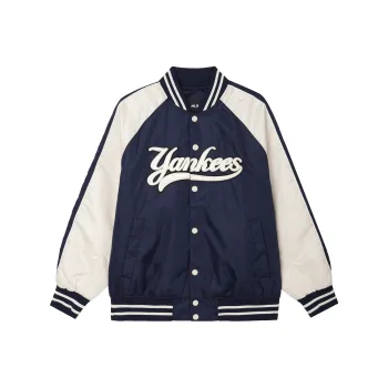 MLB Varsity New York Yankees Jacket Unisex Navy Blue