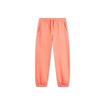 LiNing Sports Trend Series Knitted Sweatpants Men's Morning Glow Orange