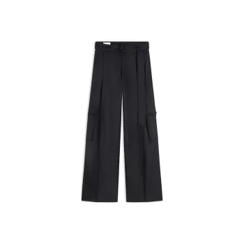 DRIES VAN NOTEN Wool Cargo Trousers