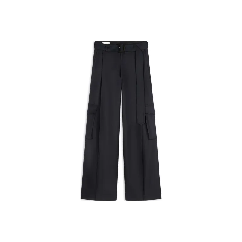 DRIES VAN NOTEN Wool Cargo Trousers-0