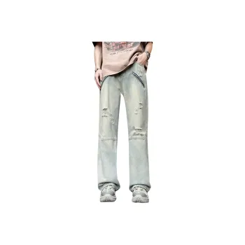 AMANDA BY Jeans Summer Unisex Yellow Mud