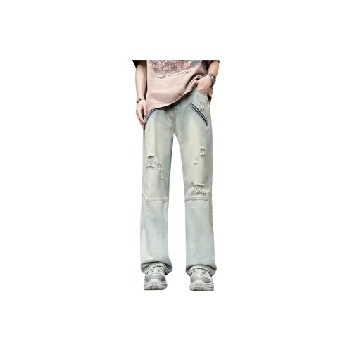 AMANDA BY Jeans Summer Unisex Yellow Mud