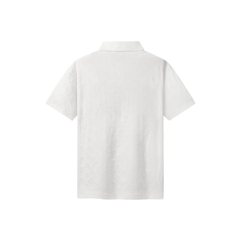 FAIRWHALE Polo Shirt Men's Raw White-3