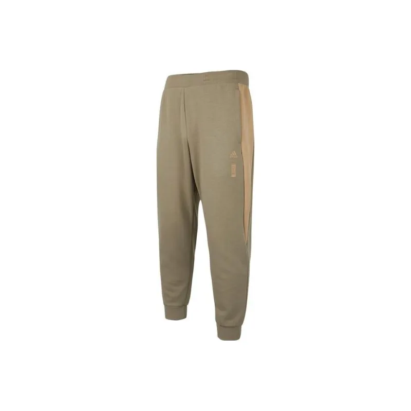 Adidas Knitted Sweatpants Men's Brown-0